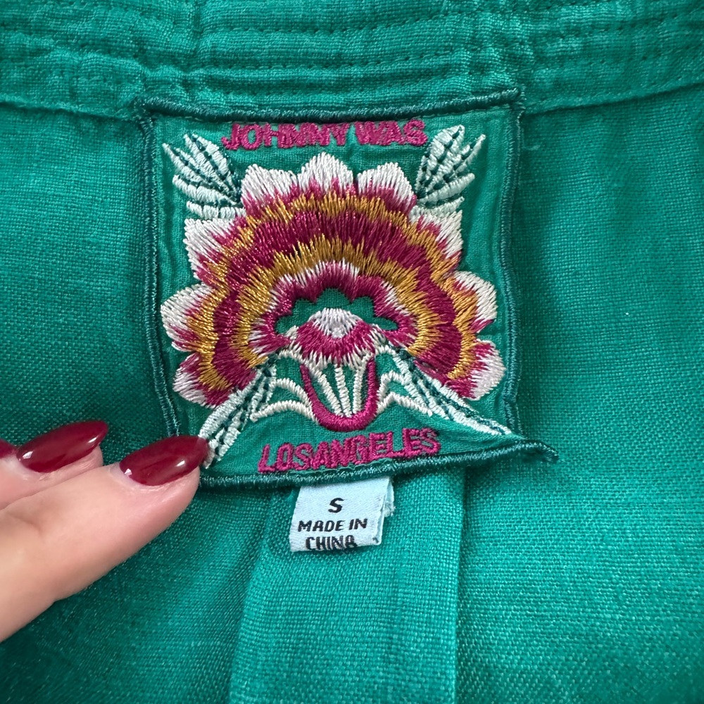 Johnny Was Embroidered Mini Dress - Picture 3 of 4